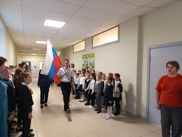 Школа рассказывает о внеурочных занятиях "Разговоры о важном"..